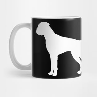 German BOXER - Silhouette - Dog Mug